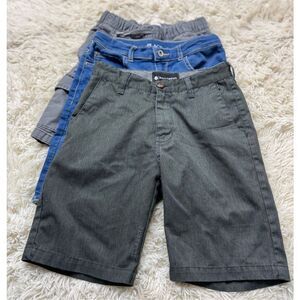 3 piece boys basketball shorts bundle size 10-12 by Billabong, Old Navy & The Ch
